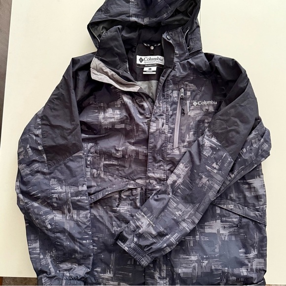 Columbia Men’s Nordic Point Omni-Heat Interchange Black Grey Jacket L - Picture 1 of 6